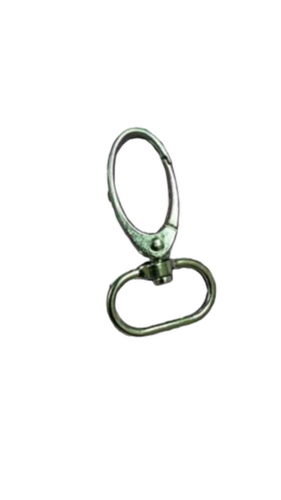 Lanyard Oval Hook - Stainless Steel 20mm Silver, Polished | I Card Hook