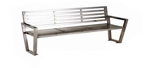 Steel Outdoor Bench