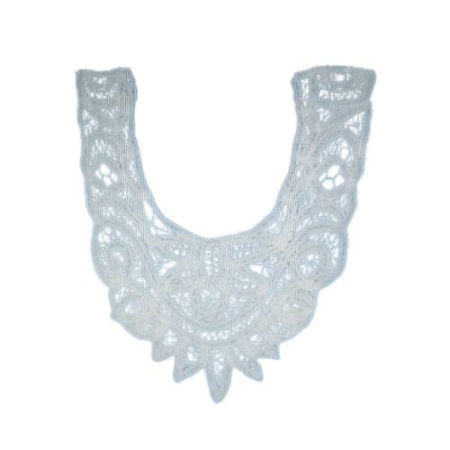 Battenburg Lace Neck