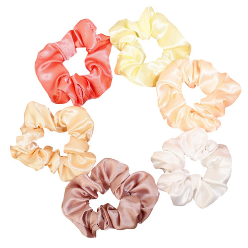 Pastel Luxe Scrunchies For Women And Girls - Application: Personal