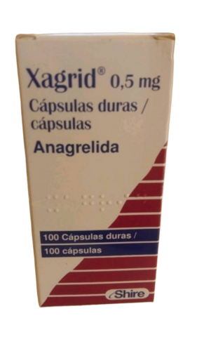 Xagrid (Anagrelide) 0.5 mg Capsules