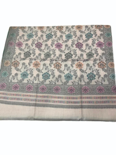 Woolen Pashmina Kani Shawl - Color: Multicolor