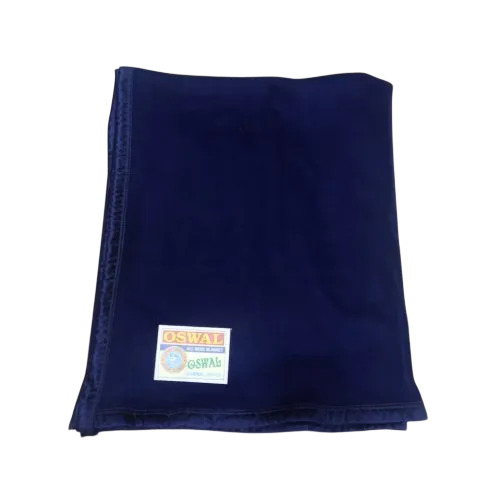 Blue Woolen Hospital Blanket - Age Group: Children