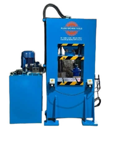 Closed Frame Hydraulic Press - Color: Sky Blue