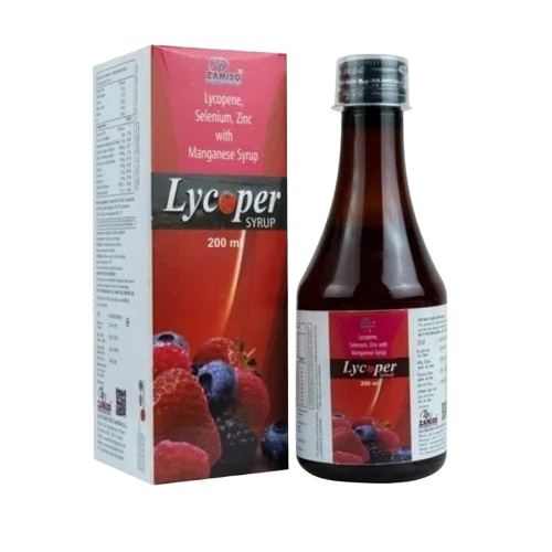 Lycopene Selenium And Zinc With Manganese Syrup