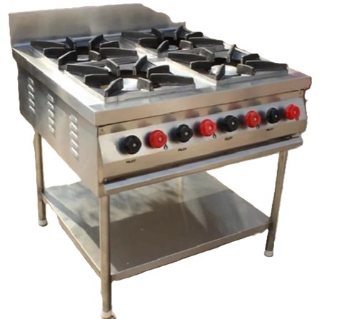 Ss Four Burner Range