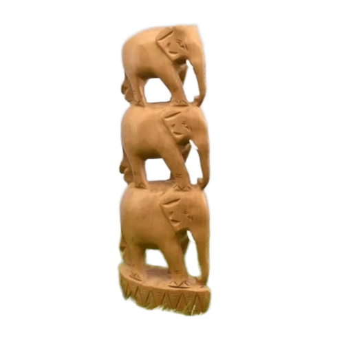 Three Elephant Statues