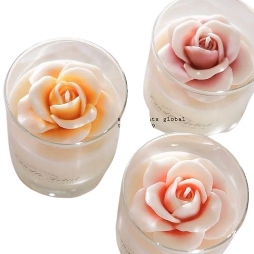 Flower Decorative Candle