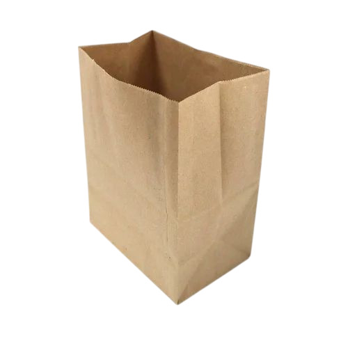 Food Packaging Paper Pouch - Color: Brown
