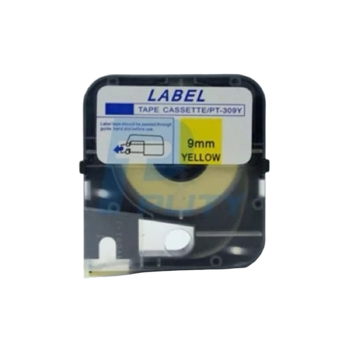 Max Pt -309y 9mm Label Tape