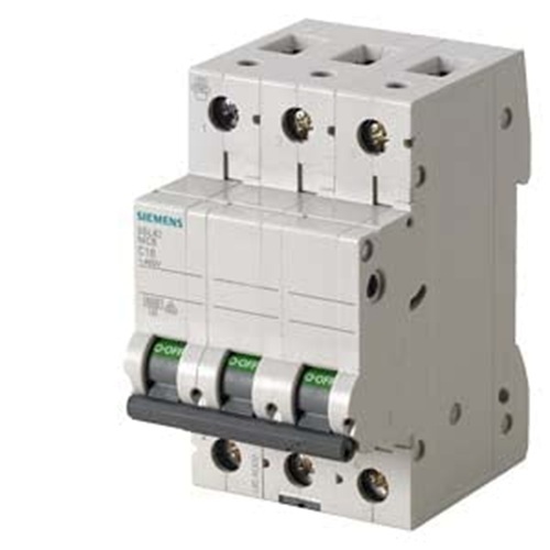 Siemens 5sl63637rc 63 A Three Pole Mcb