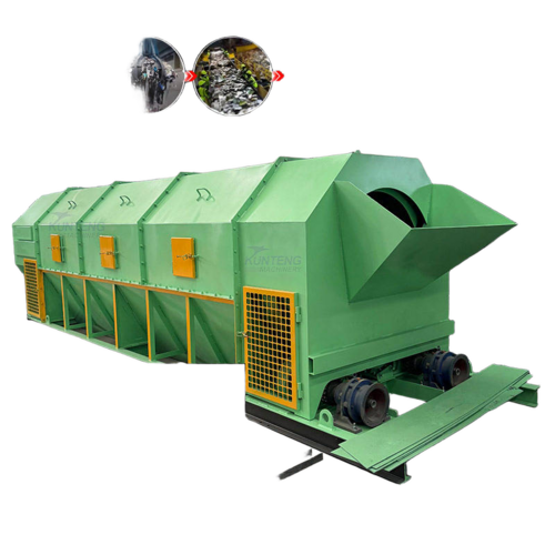 Solid Waste Drum Screening Machines - Capacity: 100 Ton/Day