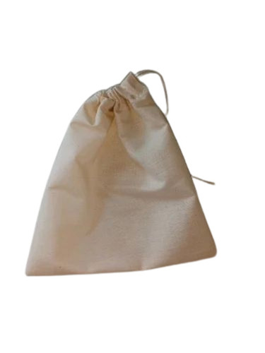Plain Cotton Drawstring Bags By Shivani Impex