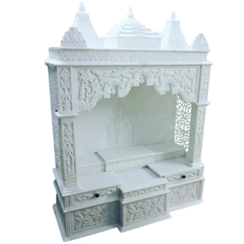 Rajnagar Marble Vedi Temple - Color: White