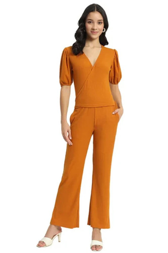 Tan Comfy Co-Ord Set - Feature: Easy To Wash