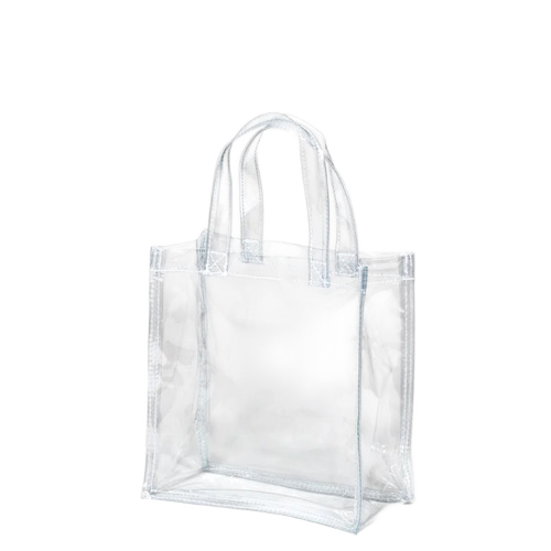 Transparent Pvc Handle Button Bag, 2 Kg - Size: Standard And Custom As Per The Needs
