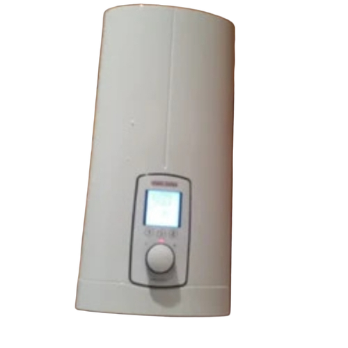 Electric Instant Water Heater - Metal & Plastic, Standard Size, White | Wall Mounted, Storage Tank, 230V, Easy Installation, Corrosion Resistant