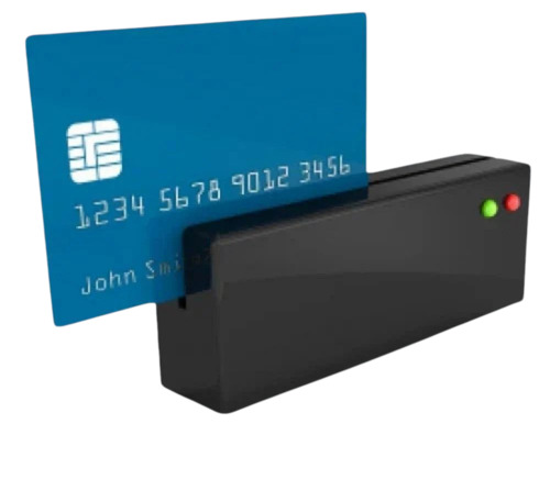 Black Magnetic Card Reader Msr1400