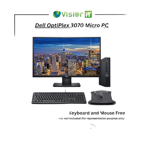 Dell OptiPlex 3070 Micro PC i5 9th Gen 16GB RAM 512GB SSD Good Condition