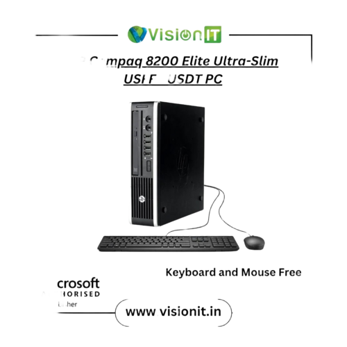 HP Compaq 8200 Elite Ultra-Slim USFF/USDT PC i5 2nd Gen 8GB RAM 256GB SSD Good Condition