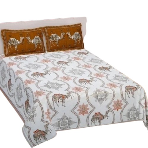 Kashida Double Bedsheet Set