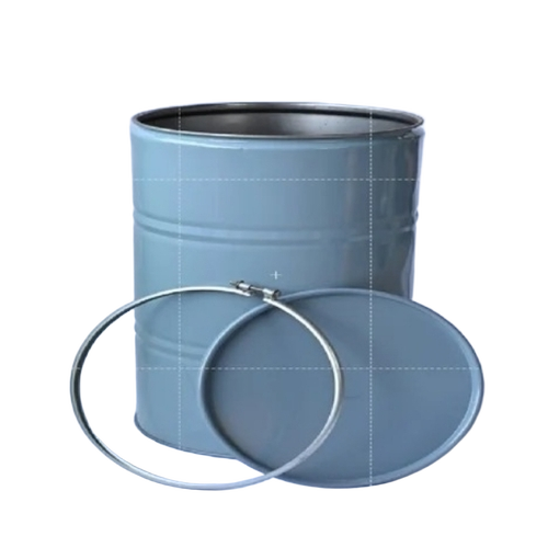 Open Mouth Metal Barrel