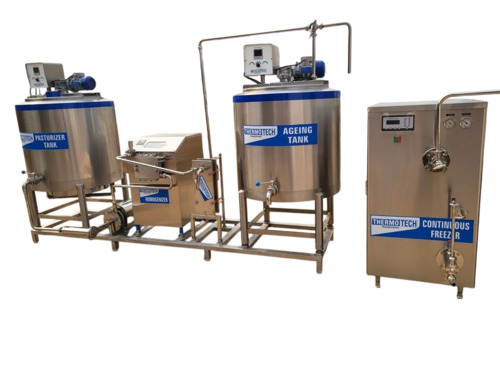 100 Ltr/batch Ice Cream Plant