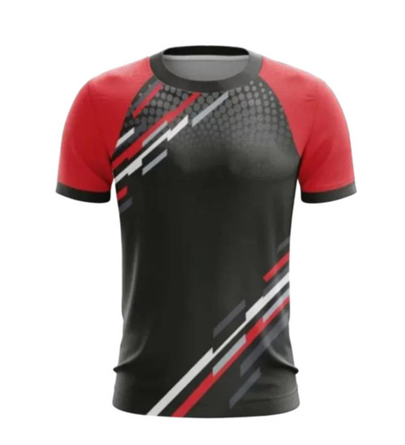 Sports T Shirts - Polyester Nylon, Customized Size, Multiple Colors | Lightweight, Breathable, Printed Pattern, Regular Fit