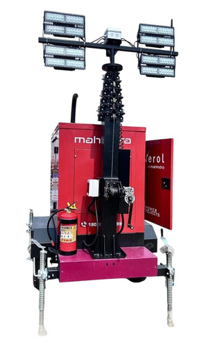 7M Led Diesel Mobile Lighting Tower - Features: Heavy Duty