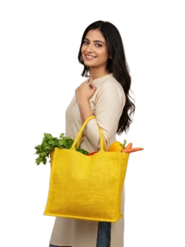Jute Shopping Bags - Color: Caustom