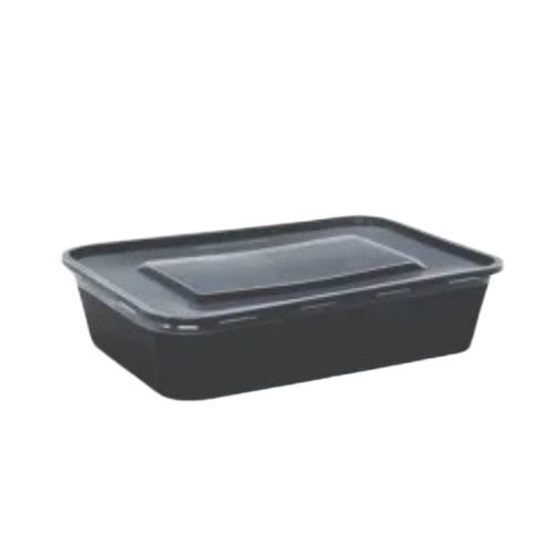 500ml Rectangle Plastic Food Containers