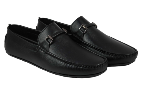 Mens Black And Brown Loafer Shoes