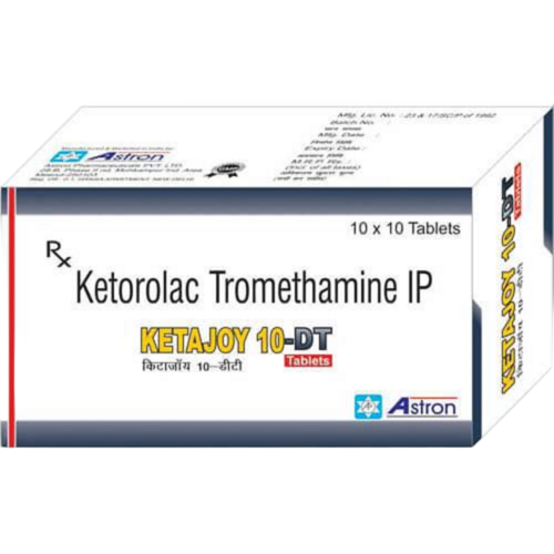 Ketorolac Tromethamine Tablets - Brand Name: Ketajoy 10dt