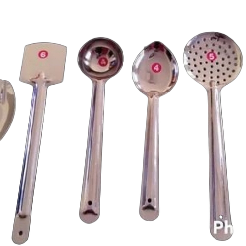 Stainless Steel Kitchen Cooking And Serving Spoon Set