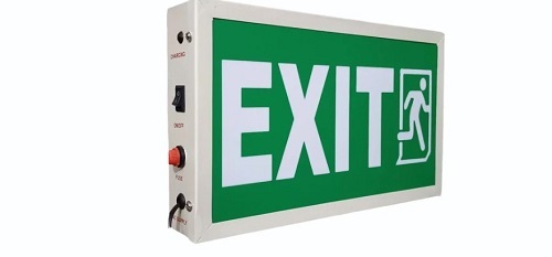 Fire Exit Sign Board