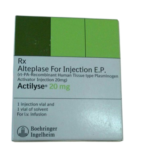Actilyse Alteplase Injection 20 Mg - Dosage Form: Liquid