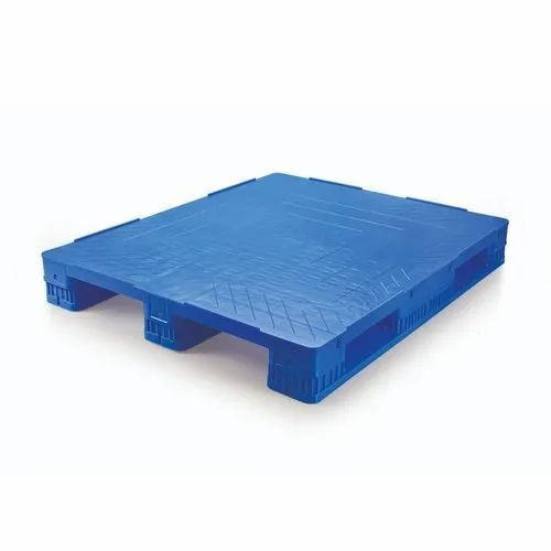 Industrial Plastic Pallet - Color: Blue