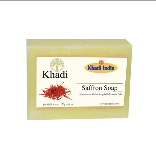 Khadi Saffron Soap - Feature: Herbal And Natural
