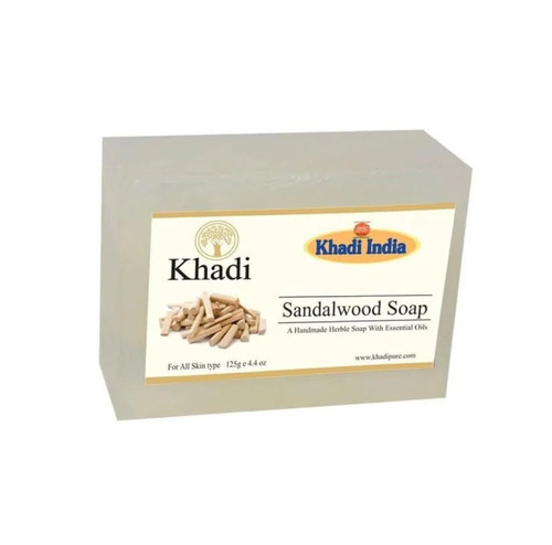 Khadi Sandalwood Soap - Feature: Herbal And Natural