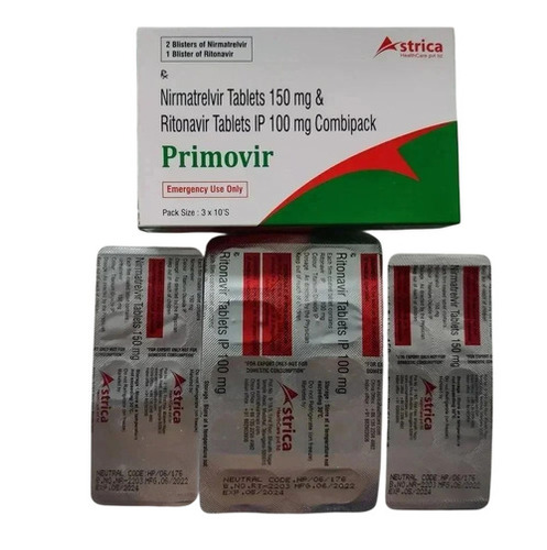nirmatrelvir and ritonavir tablets