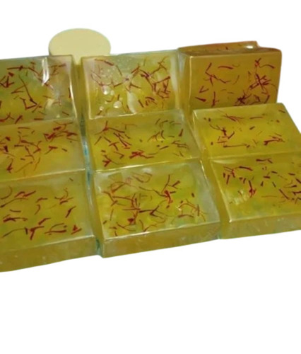 Organic Herbal Saffron Soap - Shelf Life: 18-24 Months