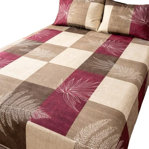 Printed Cotton Double Bed Bedsheet