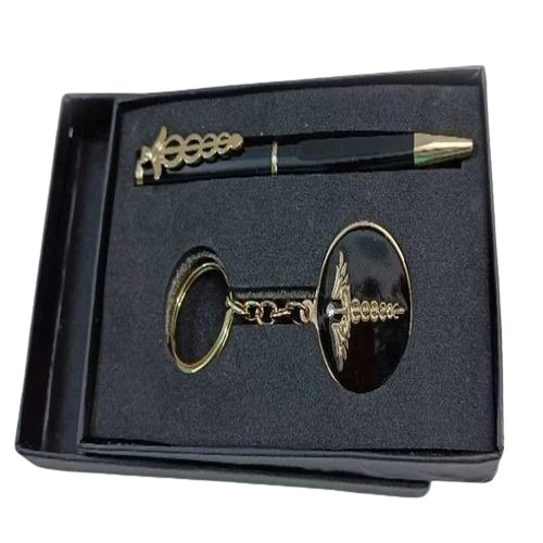 Corporate Pen And Keychain Gift Set