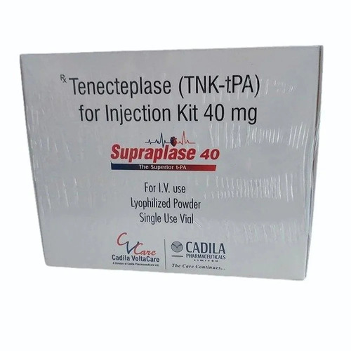 Tenecteplase 40Mg Injection (Supraplase Metalyse Tnkase) - Feature: Great