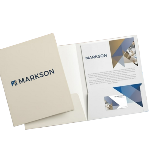 Document File Folders With Double Pocket - Application: Office