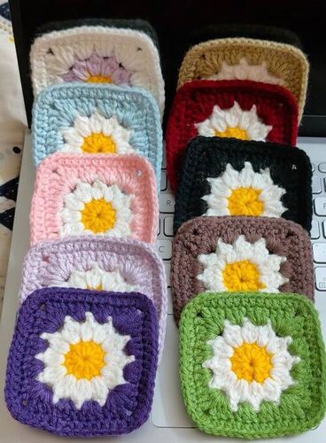 Granny Crochet - Color: Multicolor