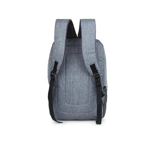 Gray Laptop Backpack - Design: Elegant And Eye-Catching