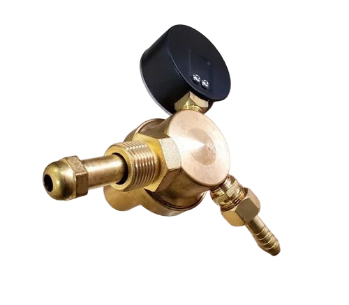 Oxygen Regulator Single Gauge