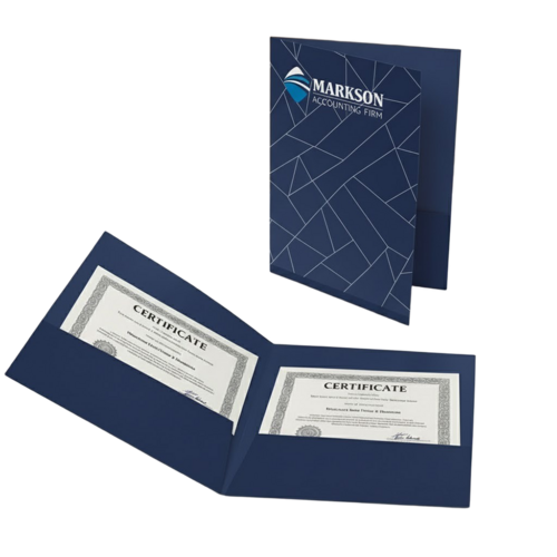 Paper File Folders With Double Pocket - Size: 12 X 18 Inch