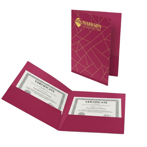 Premium File Folders With Double Pocket - Feature: Eco Friendly